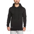 Sudadera polar de manga longa con capucha masculina